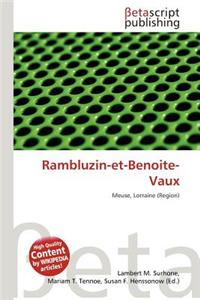Rambluzin-Et-Benoite-Vaux