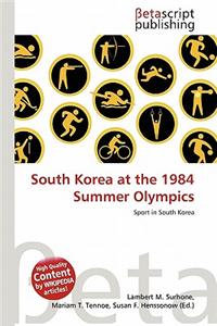 South Korea at the 1984 Summer Olympics