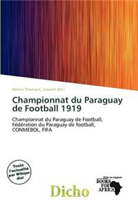 Championnat Du Paraguay de Football 1919