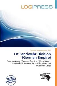 1st Landwehr Division (German Empire)