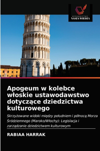 Apogeum w kolebce wloskie ustawodawstwo dotyczące dziedzictwa kulturowego