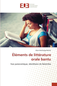 Éléments de littérature orale bantu