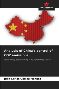 Analysis of China's control of CO2 emissions