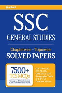 SSC Chapterwise Topicwise Solved Papers General Studies