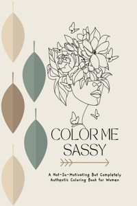 color me sassy coloring book