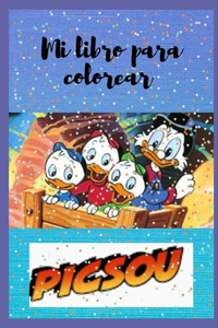 Mi libro para colorear Picsou