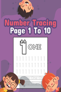 Number Tracing Page 1 To 10