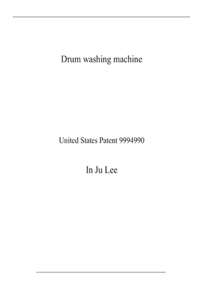 Drum washing machine