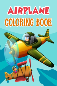 Airplane Coloring Book