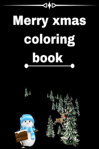 Merry Xmas Coloring Book