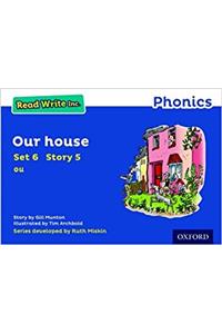 Read Write Inc. Phonics: Blue Set 6 Storybook 5 Our House