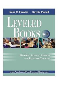 Leveled Books, K-8