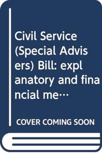 Civil Service (Special Advisers) Bill