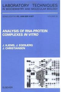 Analysis of Rna-Protein Complexes in Vitro