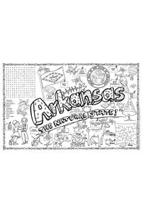 Arkansas Symbols & Facts Funsheet - Pack of 30