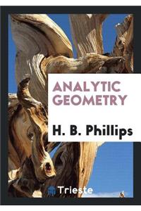 Analytic Geometry