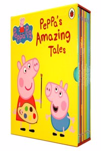 Peppa'S Amazing Tales Hb 10 X Slipcase 8X8 (Paus)