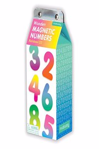 Rainbow 123 Wooden Magnetic Numbers