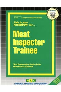 Meat Inspector Trainee