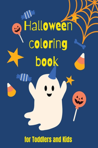 Haloween coloroing book for kids