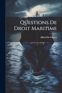 Questions De Droit Maritime