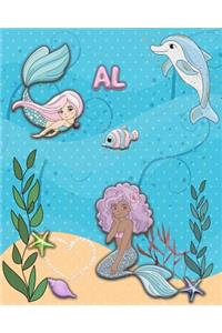 Handwriting Practice 120 Page Mermaid Pals Book Al