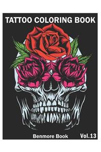 Tattoo Coloring Book