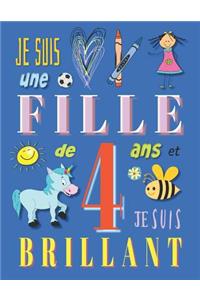 Je suis une fille de 4 ans et je suis brillant