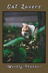 Cat Lovers Weekly Planner