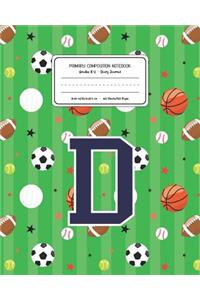 Primary Composition Notebook Grades K-2 Story Journal D
