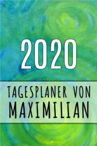 2020 Tagesplaner von Maximilian