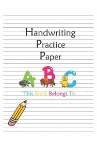 Handwriting Practice Paper