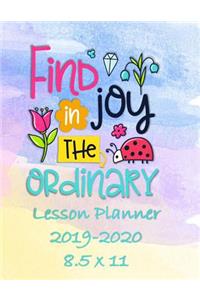 Find Joy in the Ordinary