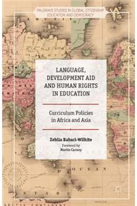 Language, Development Aid and Human Rights in Education