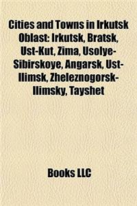 Cities and Towns in Irkutsk Oblast