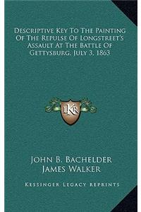 Descriptive Key To The Painting Of The Repulse Of Longstreet's Assault At The Battle Of Gettysburg, July 3, 1863