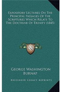 Expository Lectures on the Principal Passages of the Scriptures Which Relate to the Doctrine of Trinity (1845)