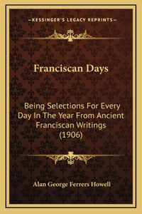 Franciscan Days