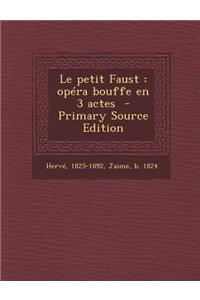 Le petit Faust