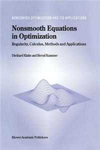 Nonsmooth Equations in Optimization