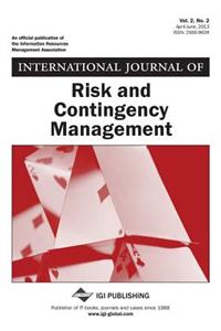 International Journal of Risk and Contingency Management, Vol 2 ISS 2