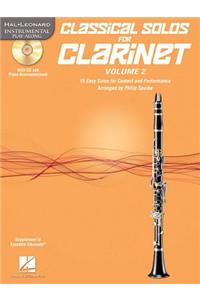 Classical Solos for Clarinet, Vol. 2