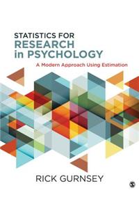 Statistics for Research in Psychology