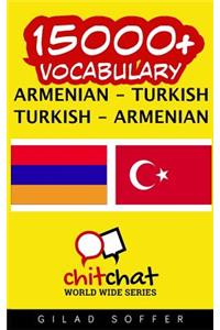 15000+ Armenian - Turkish Turkish - Armenian Vocabulary