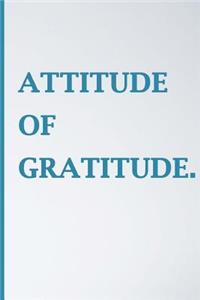 Attitude of Gratitude