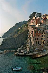 Beautiful Italy Cinque Terre City Scenes 2-4, 150 Page Lined Journal