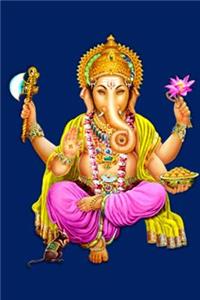 Dark Blue Ganesh Journal (Notebook, Diary)