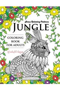 Jungle coloring book