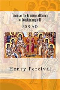 Canons of the Ecumenical Council of Constantinople II