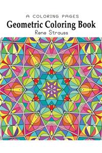 A Coloring Pages: Geometric Coloring Book